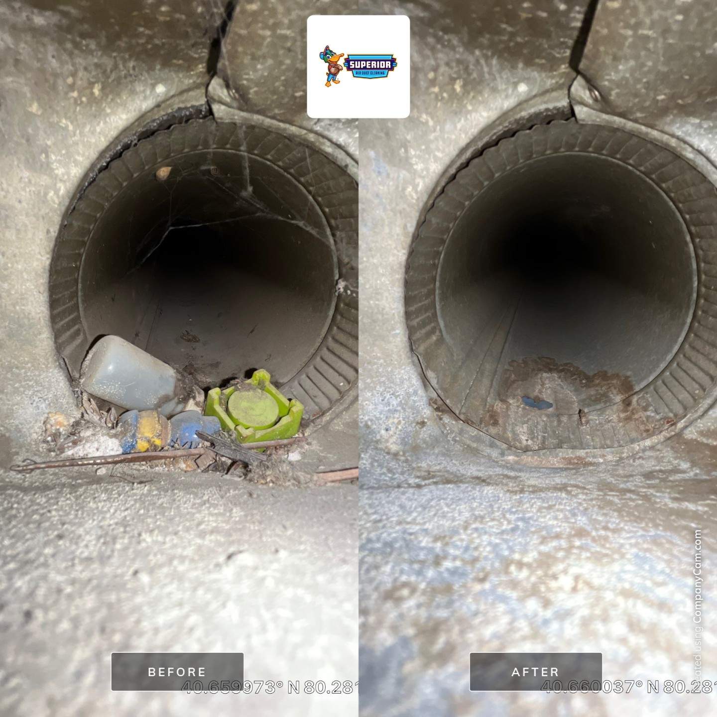 Air Duct Cleaning With a Vacuum Truck in Monaca, PA by Superior Air Duct Cleaning