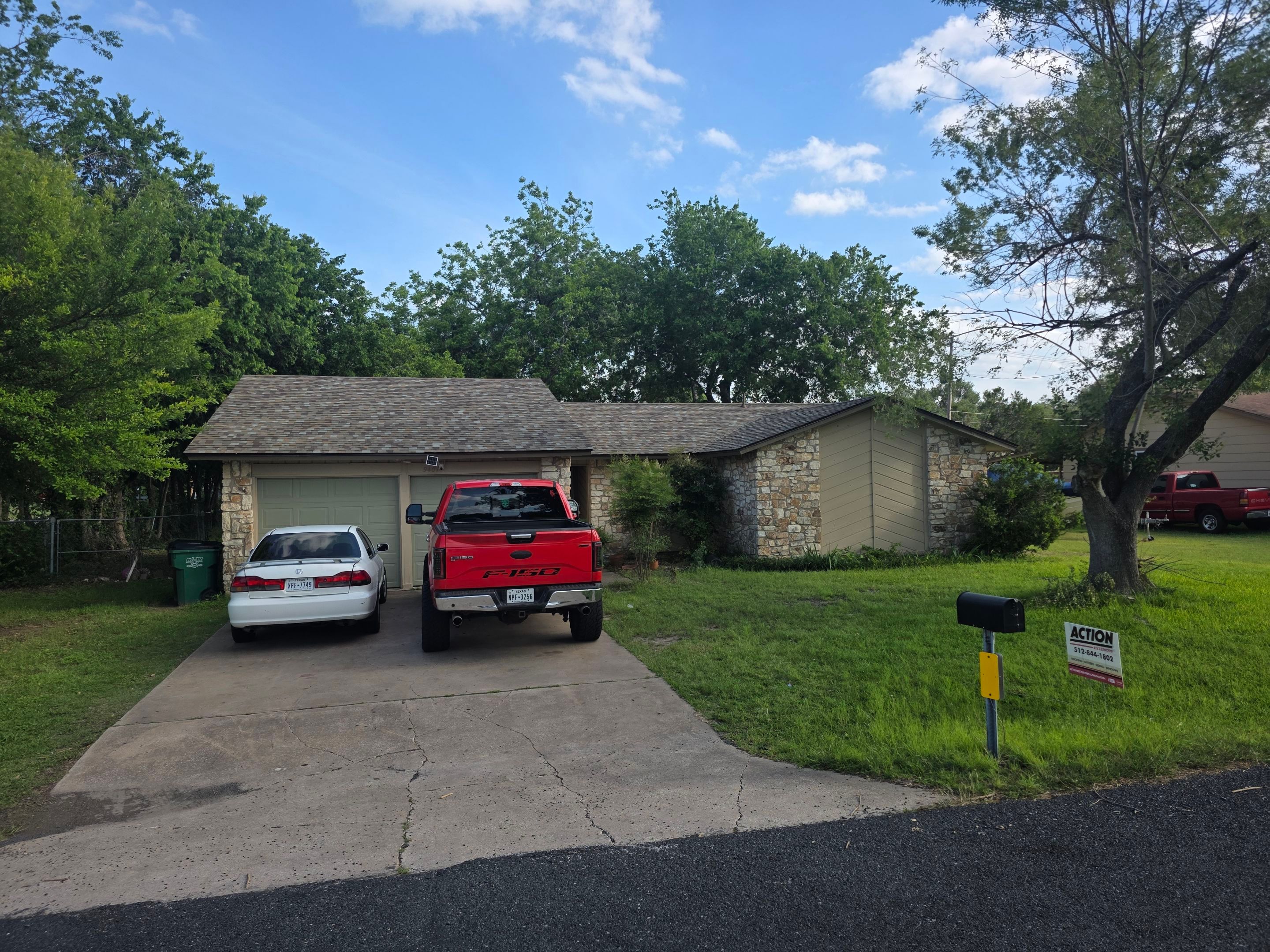 Residential Roof Replacement using TAMKO - Titan XT - Mountain Slate by Action Exteriors Austin