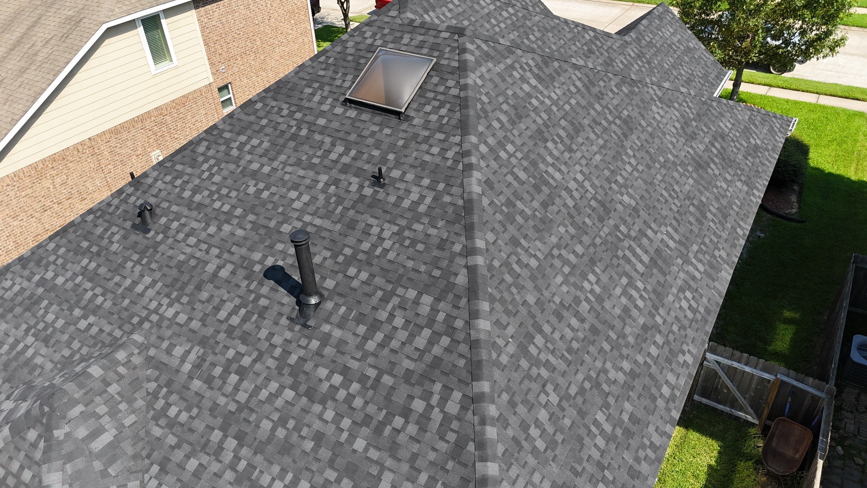 Residential Roofing Installation using IKO Dynasty in Cypress by Core Four Roofing