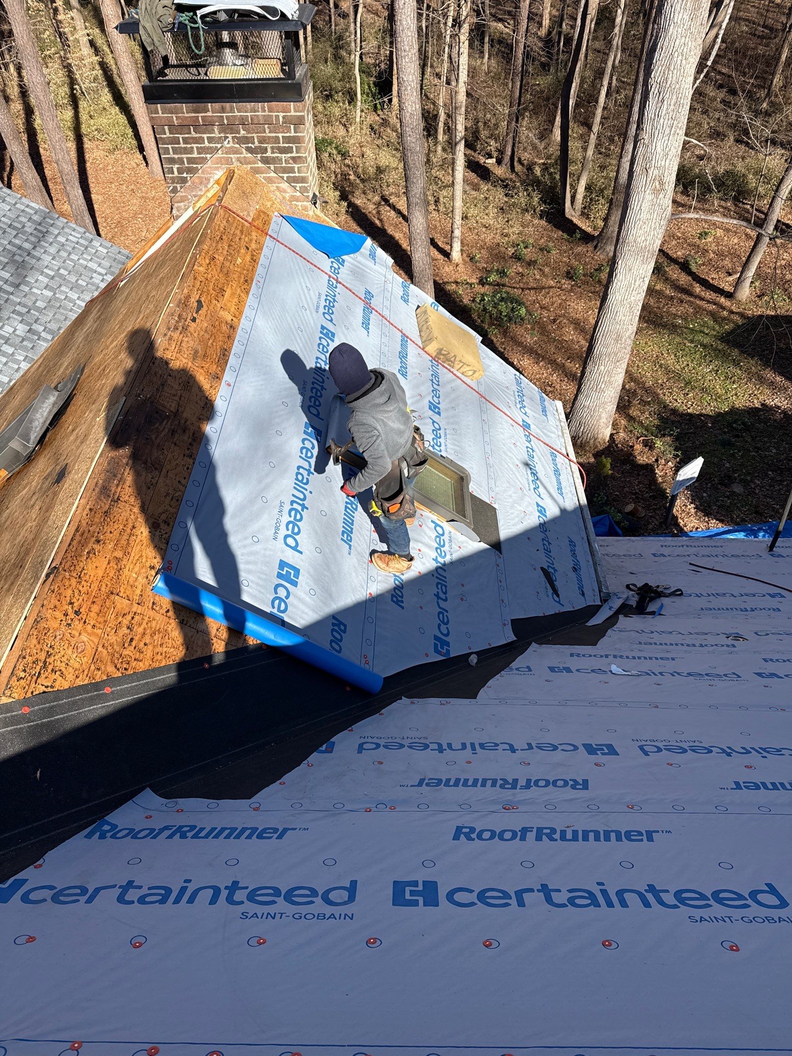 Project in Raleigh - Certainteed Landmark Pro Pewter  by Pro Performance Roofing