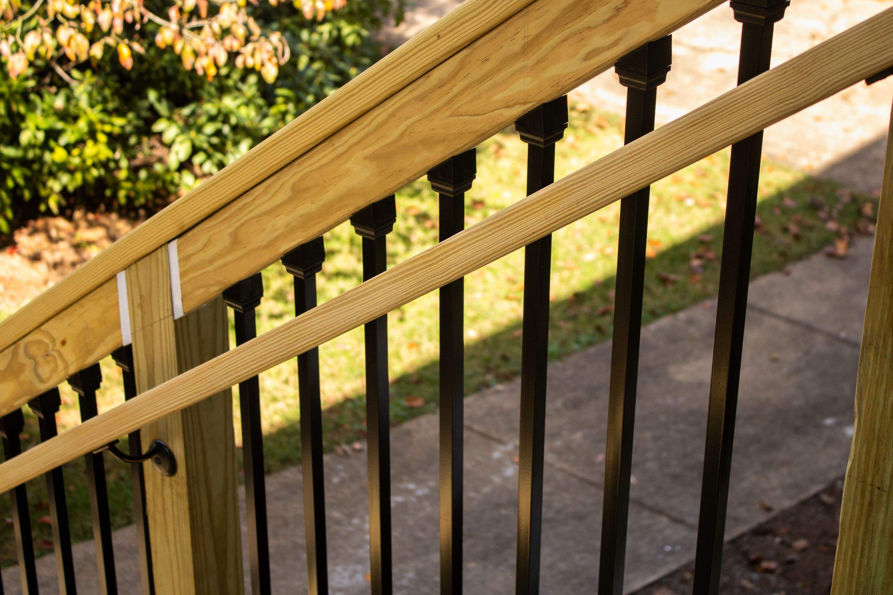 Wood Front Deck Resurface in Marietta, GA by Nelson Exteriors 