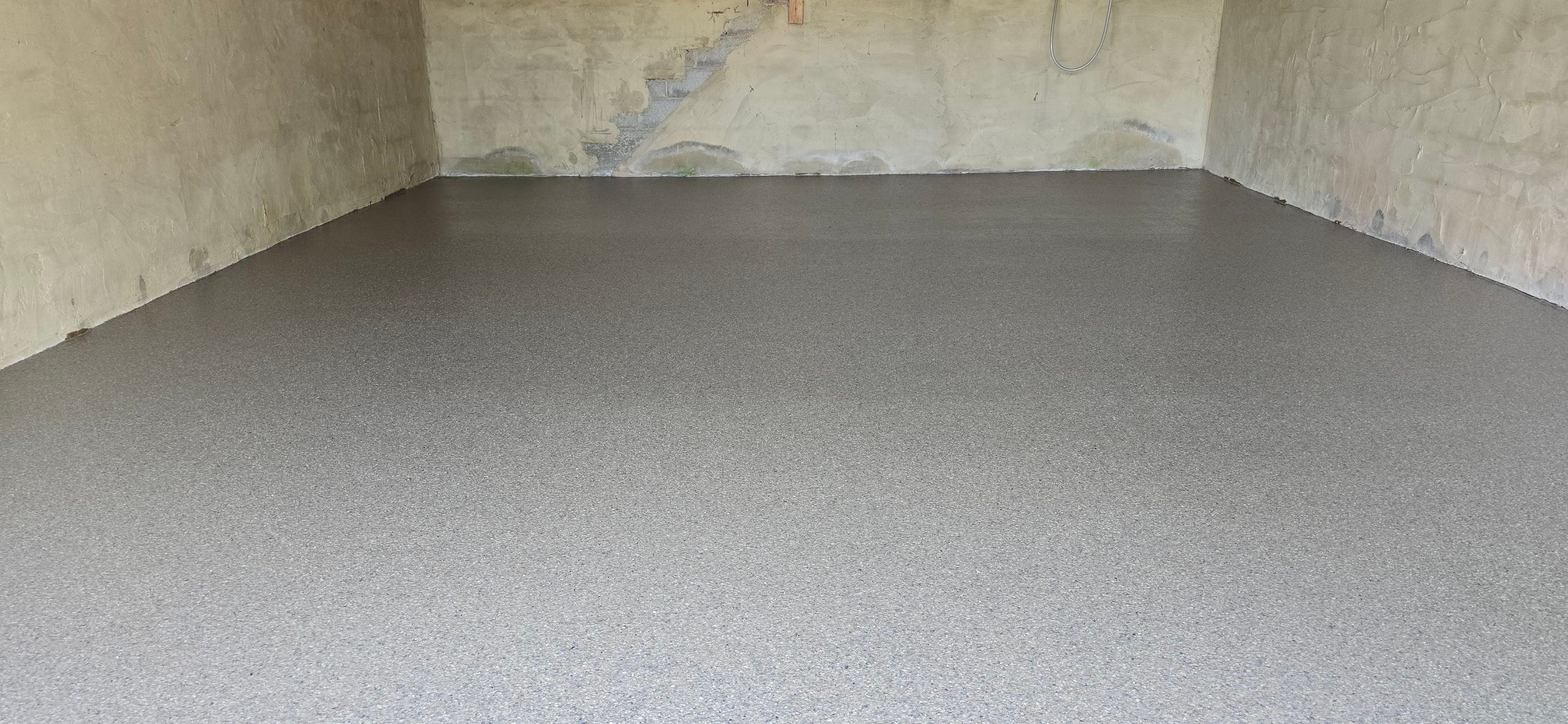 Garage using Obsidian by Elite Floor Solutions