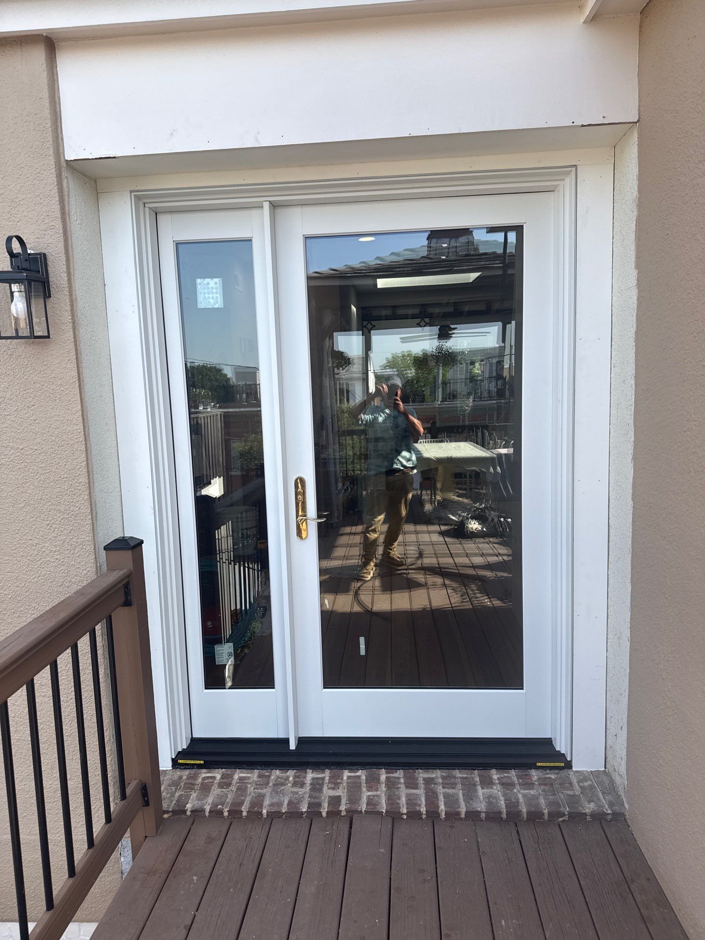 Marvin Window and French Door Installation for Baltimore Brick Townhouse by Forbes Design Center