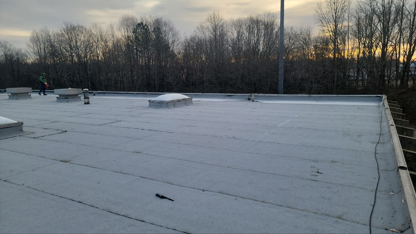 Roof Installation using ELEVATE Coating by ExteriorPros