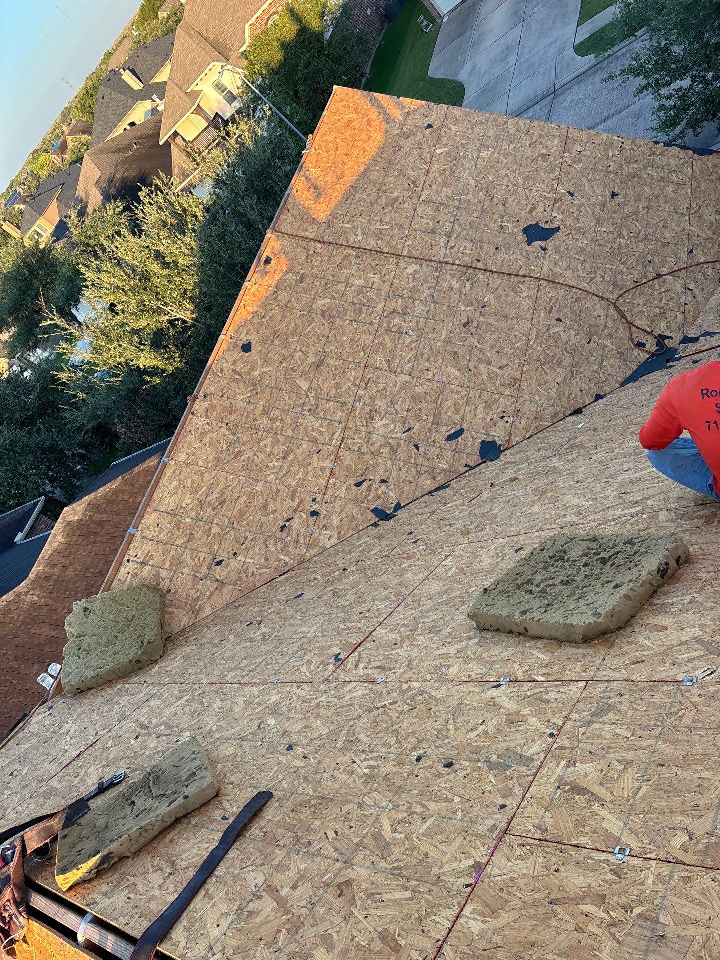 Residential Roofing Installation using Owen's Corning Duration (Lifetime) Shingles by Roof Repair Company
