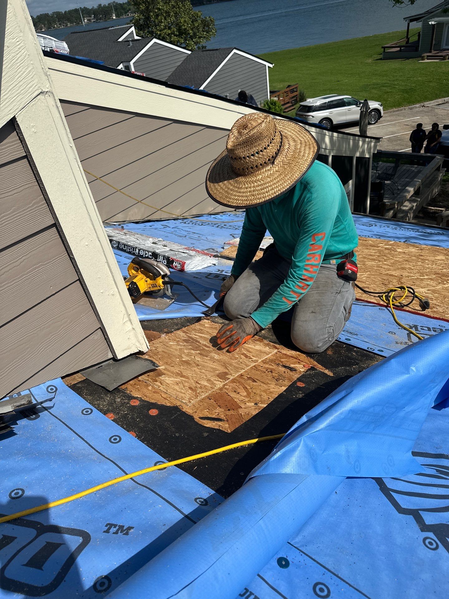 Lakeside Roof Replacement — Montgomery, TX by PL Roofing & SB Roofing, LLC.