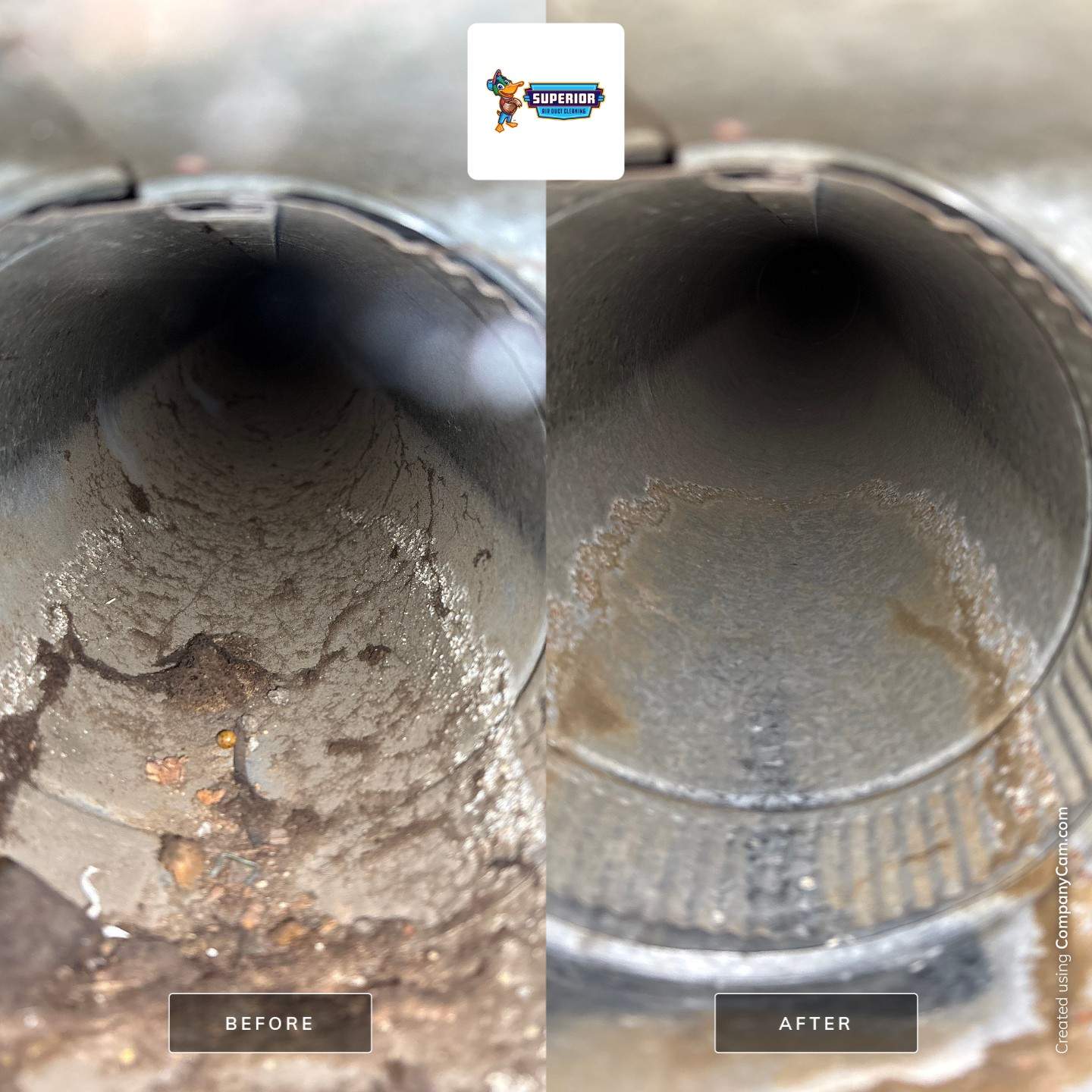 Air Duct Cleaning With a Vacuum Truck in Boardman, OH by Superior Air Duct Cleaning