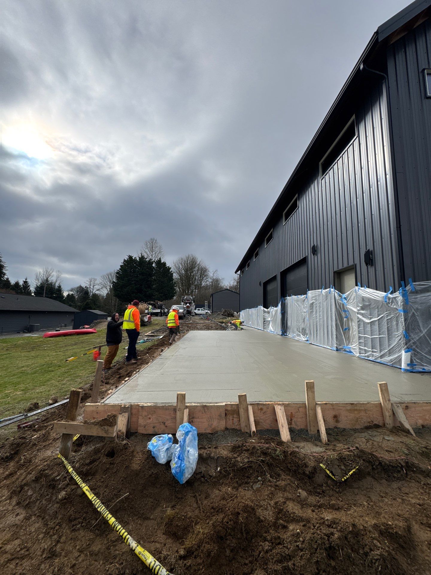 Concrete Walkway Surround and Front Patio | Snohomish  by Jireh Asphalt & Concrete Inc 