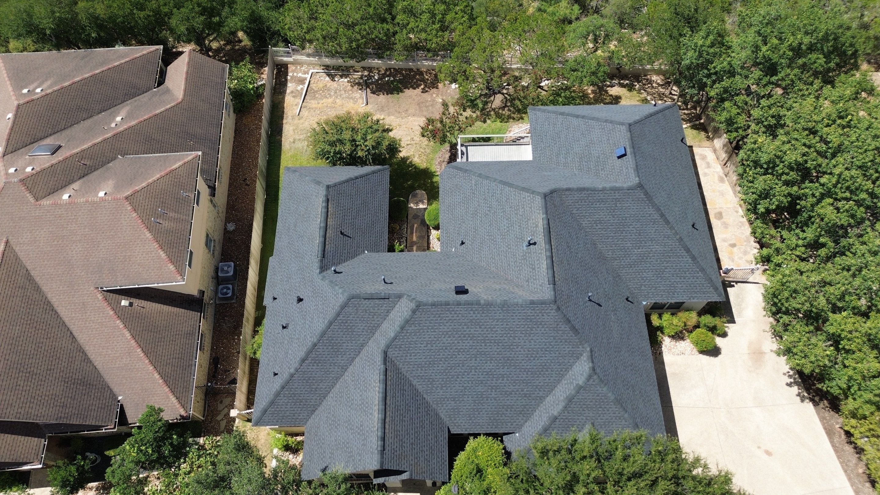 Roof Replacement and Gutter Install - 78258 by bh roofing