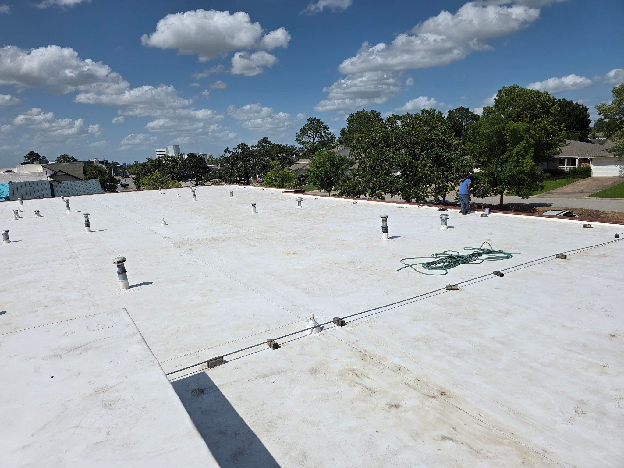 TPO Project in Tulsa by Decor Roofing & Restoration