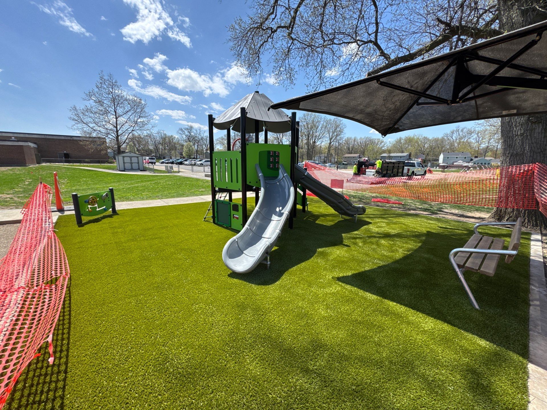 Harris Elementary in Fort Wayne, IN by ForeverLawn NEIN/INDY