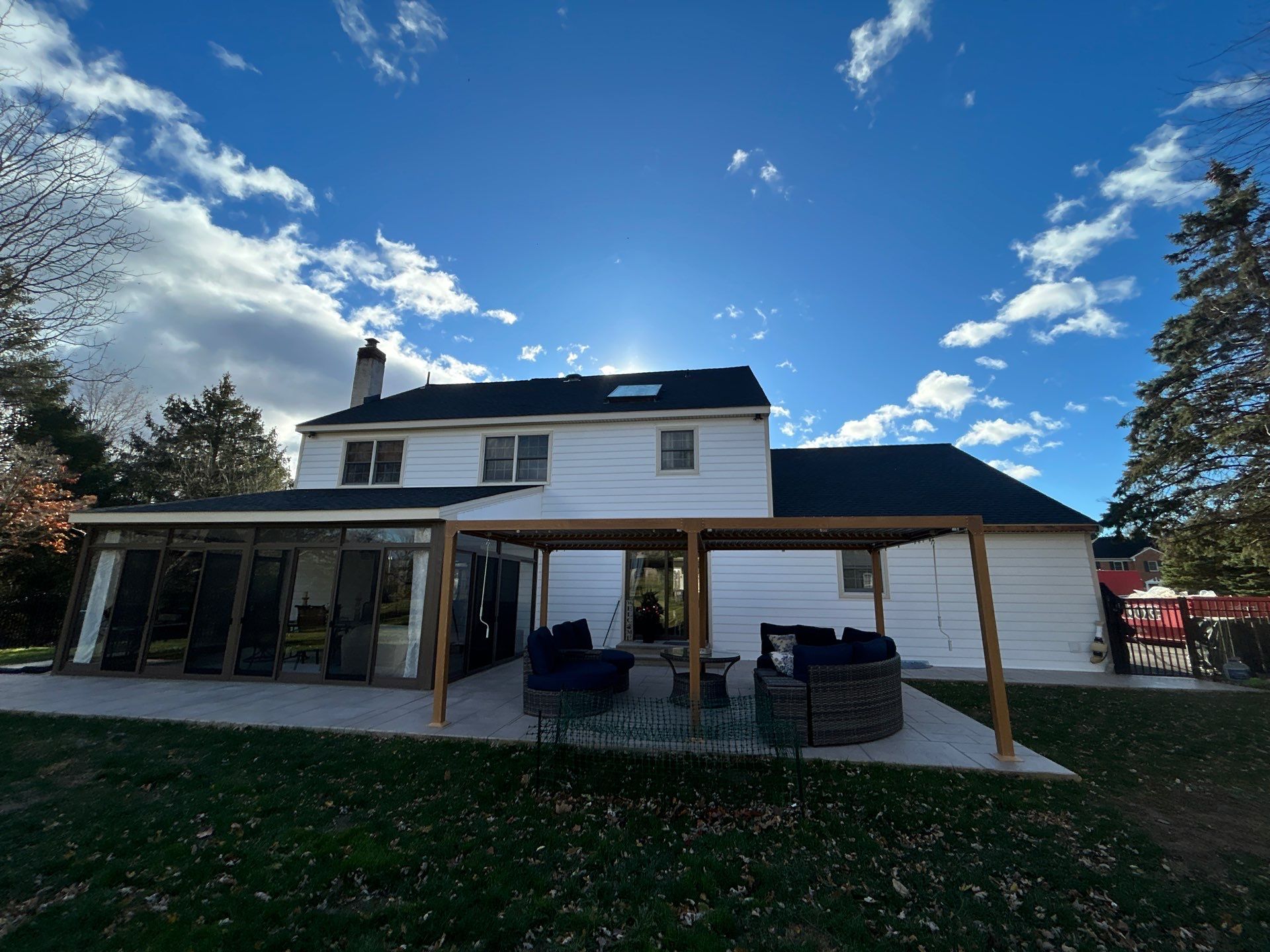 Full Exterior Renovation with GAF Roofing System in North Wales by North Star Roofing