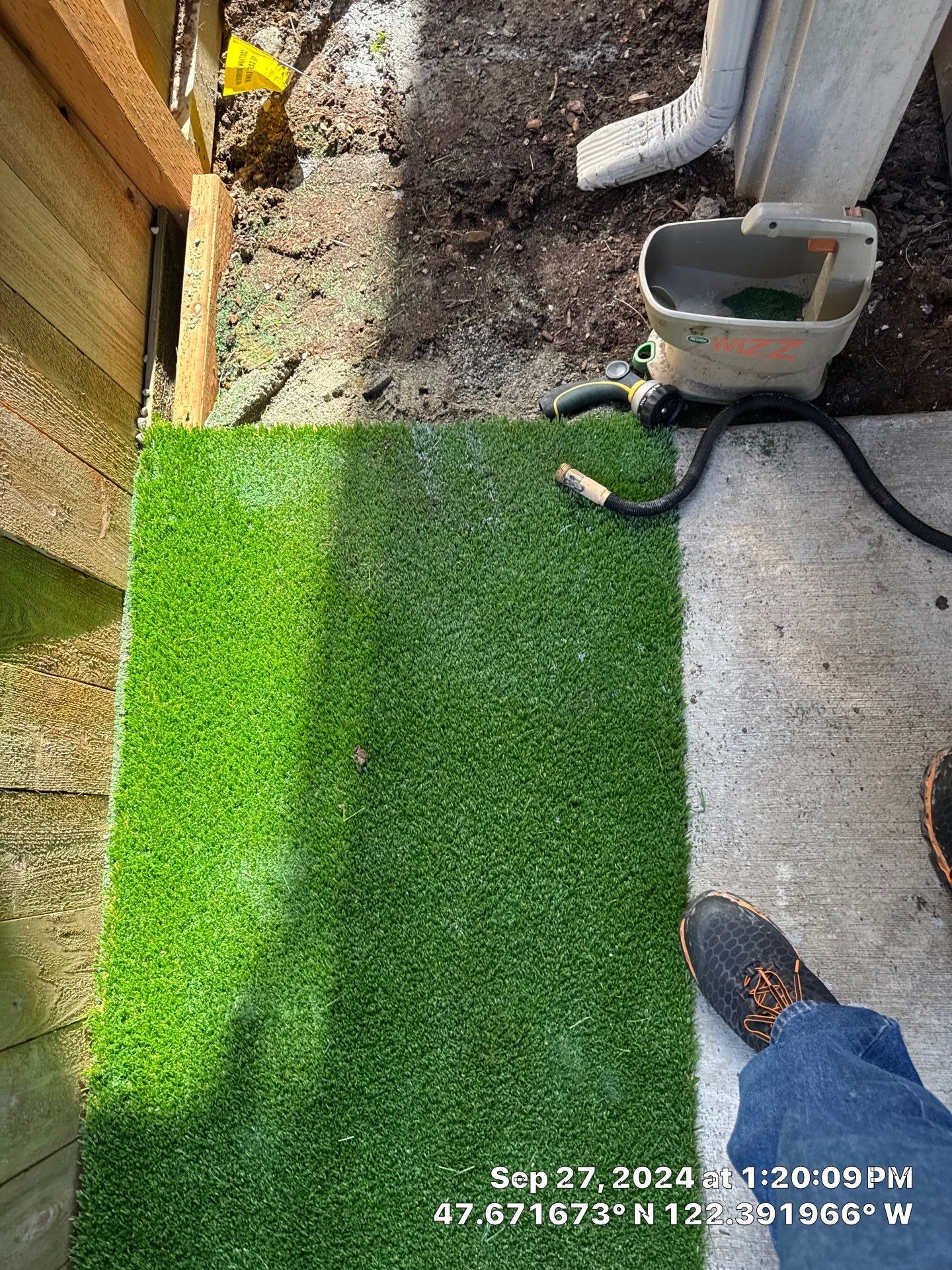 Paver Walkway & Turf Installation | Seattle  by Jireh Asphalt & Concrete Inc 