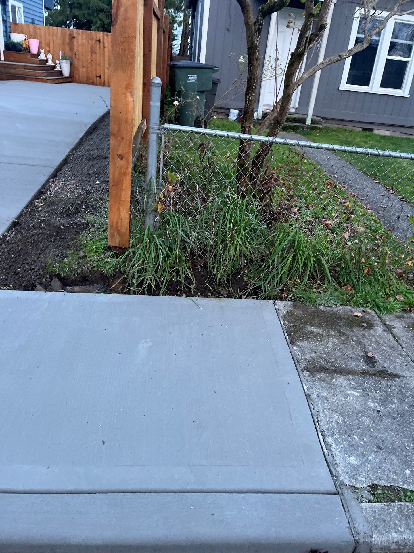 Concrete Driveway & Landscaping Project | Everett by Jireh Asphalt & Concrete Inc 