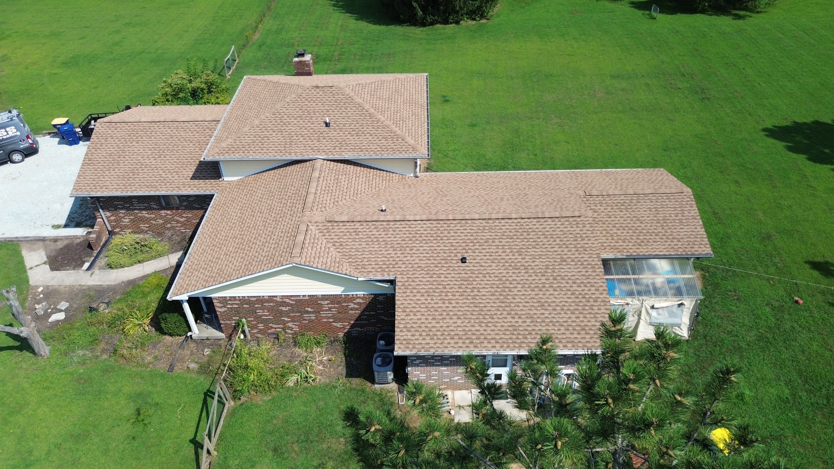 Project in Indianapolis by Moss Roofing