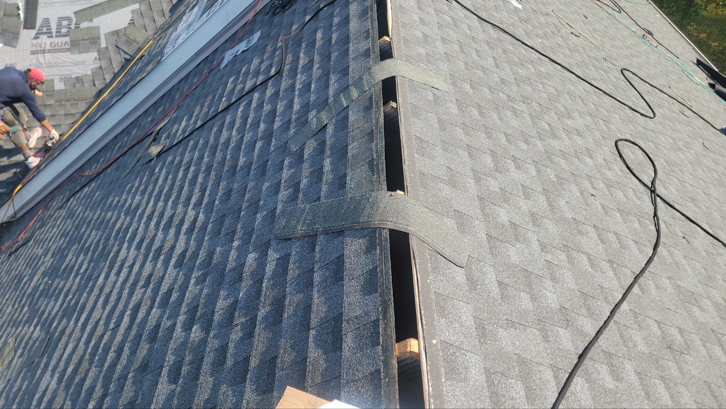 Roof Installation using GAF Timberline HDZ by ExteriorPros
