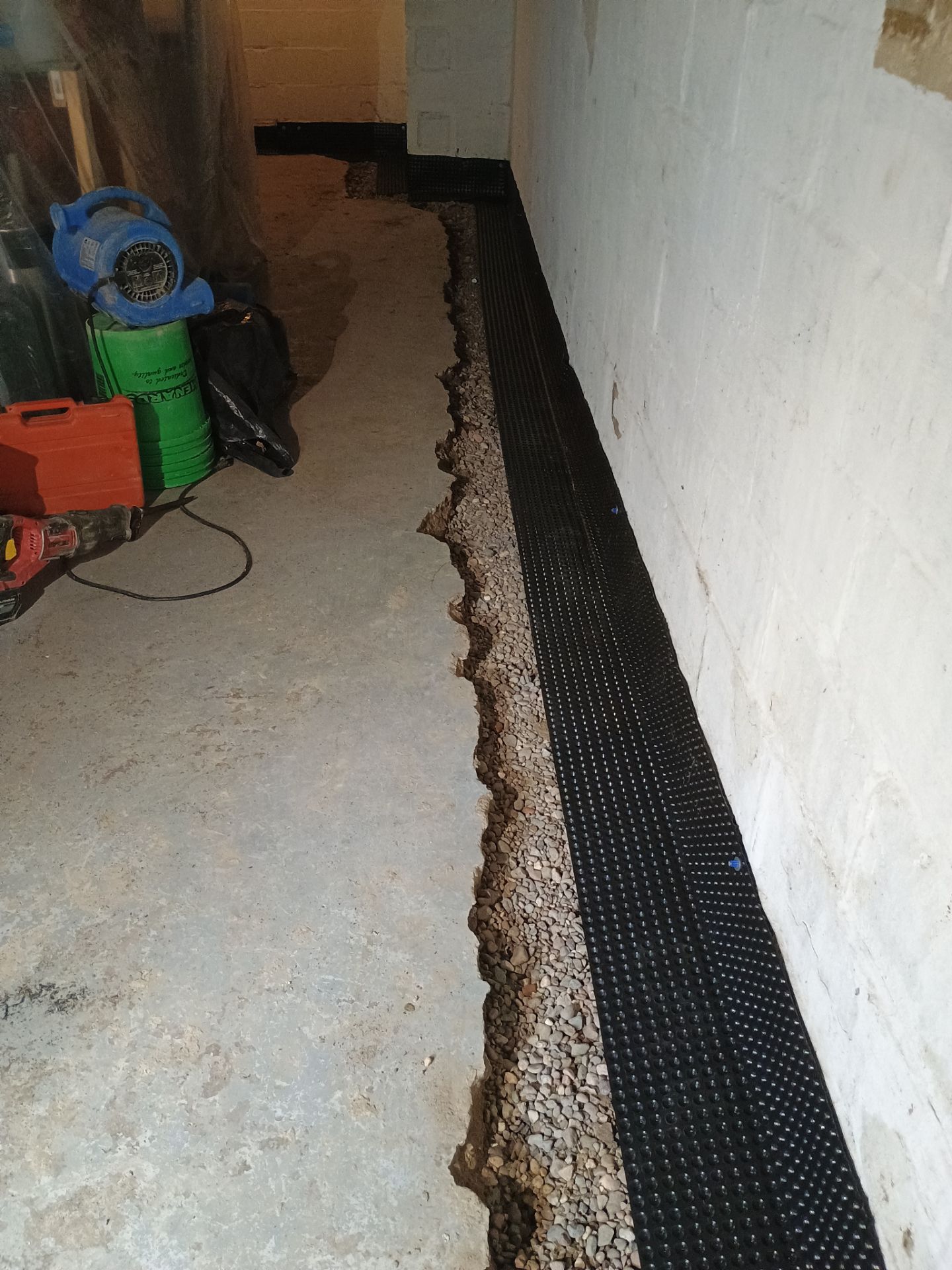 Basement Waterproofing (Drain tile & Sump pump) in North Minneapolis by Waterproofing Northeast