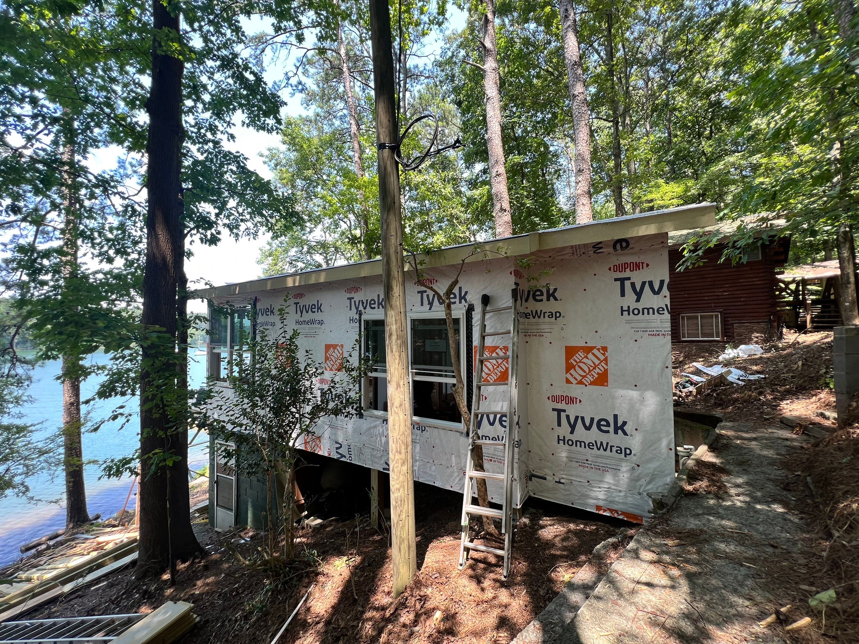 Lakefront Room Addition and Custom Deck Build in Acworth by Swift Home Renovations 