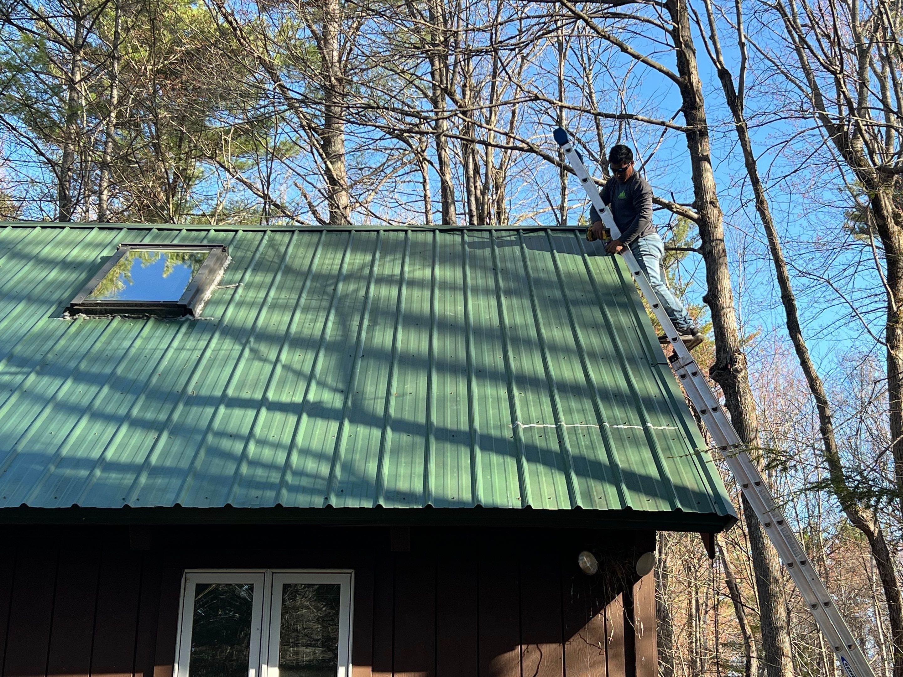 Metal Roof In Moultonborough, NH by Tall pine roofing