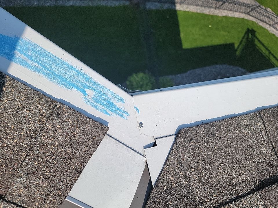 Residential Roofing Installation using Certainteed Landmark Moire Black by MODERN EXTERIOR SYSTEMS