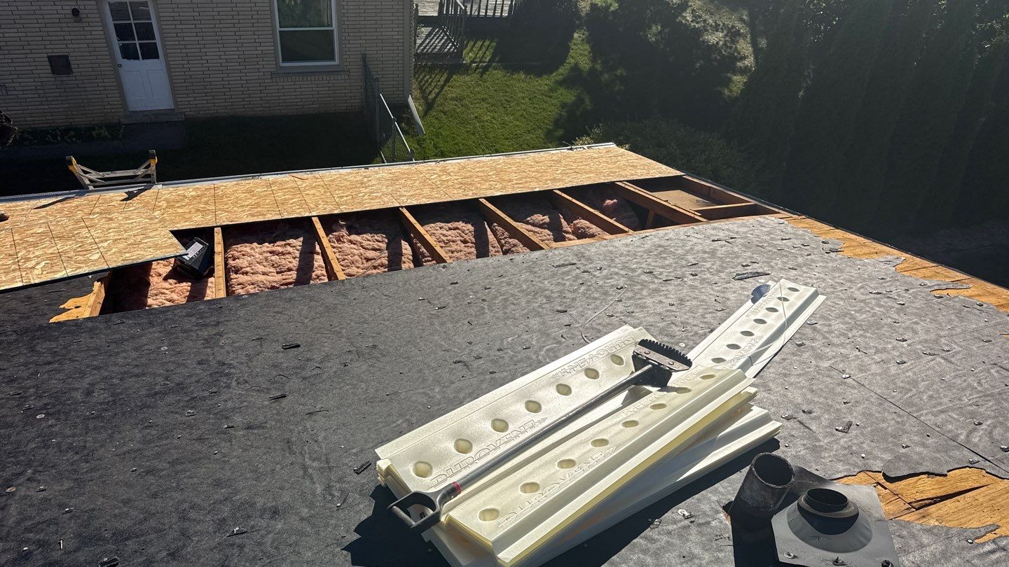 Roof Replacement using Owens Corning Williamsburg Grey by 180 Contractors