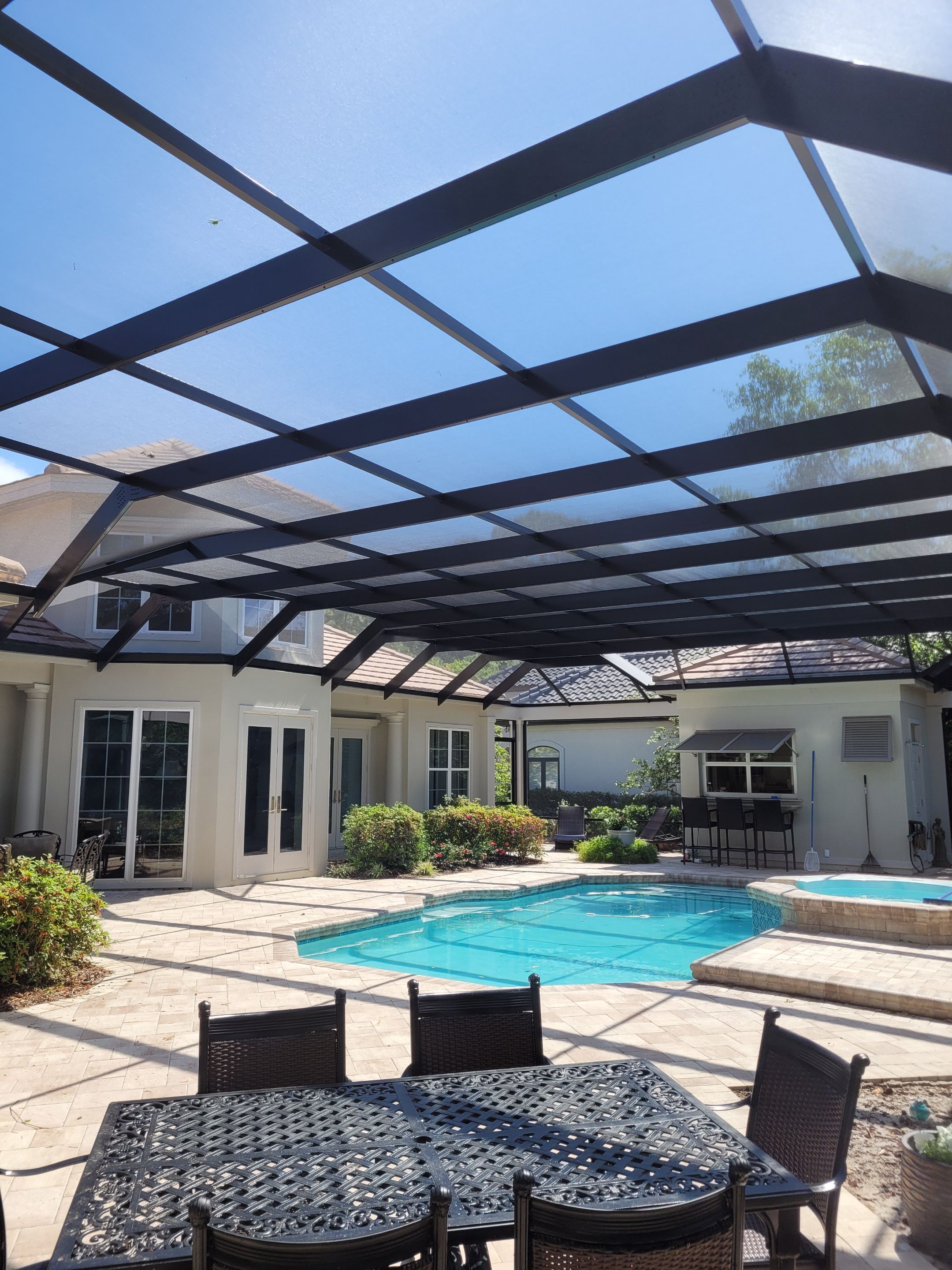 Pool Cover Oasis in Destin by Titan Sunrooms