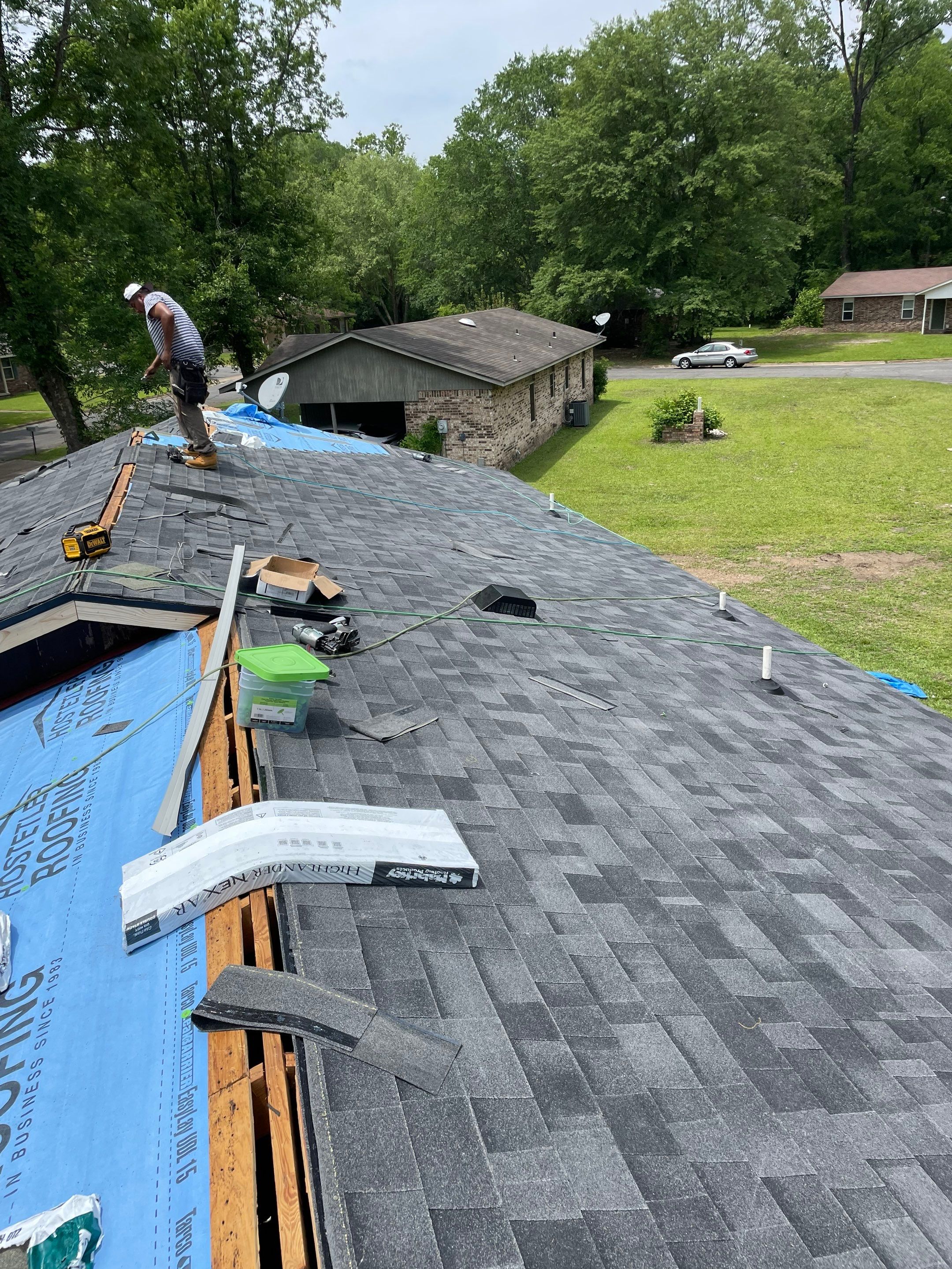 Residential Roofing Repair using Malarkey Vista by Hostetler Roofing