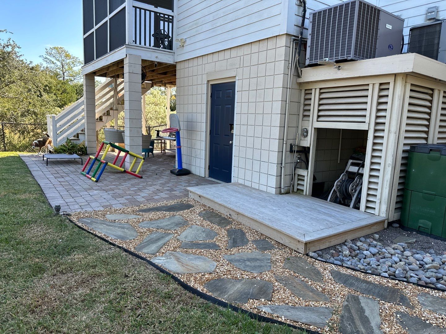 Dock using Wood Sealant by DuraSeal