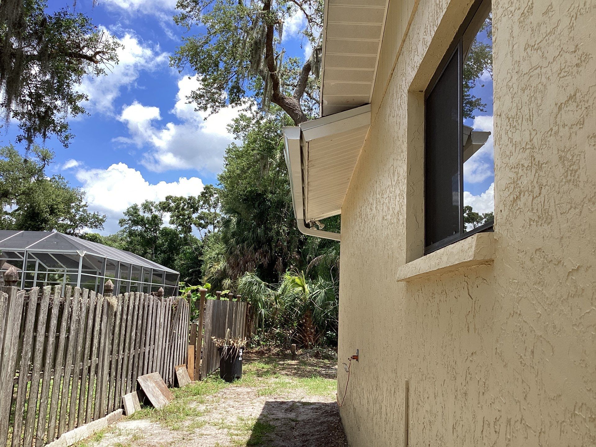 New Soffit and Fascia and White Gutters  by Gutter Professors