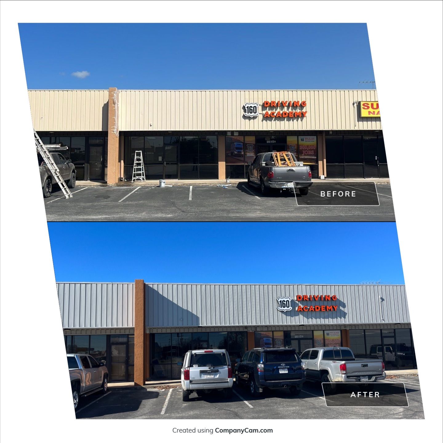 Revitalizing Commerce: A Vibrant Makeover for Your Business Storefronts by 360 Painting Central Texas 