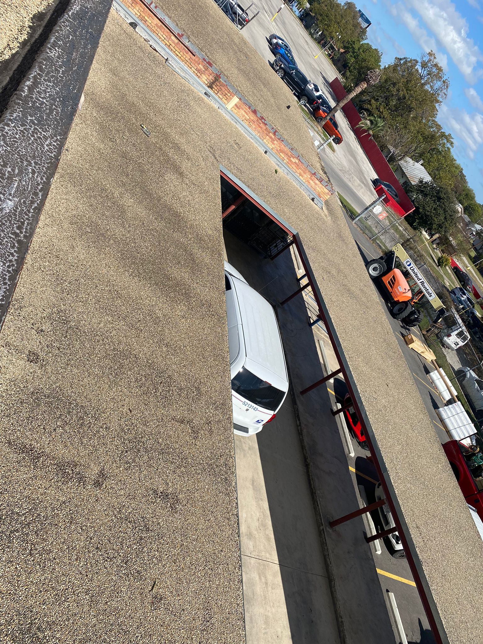 San Antonio Post Office Recover with a 20 year NDL warranty by Grell Roofing, LLC