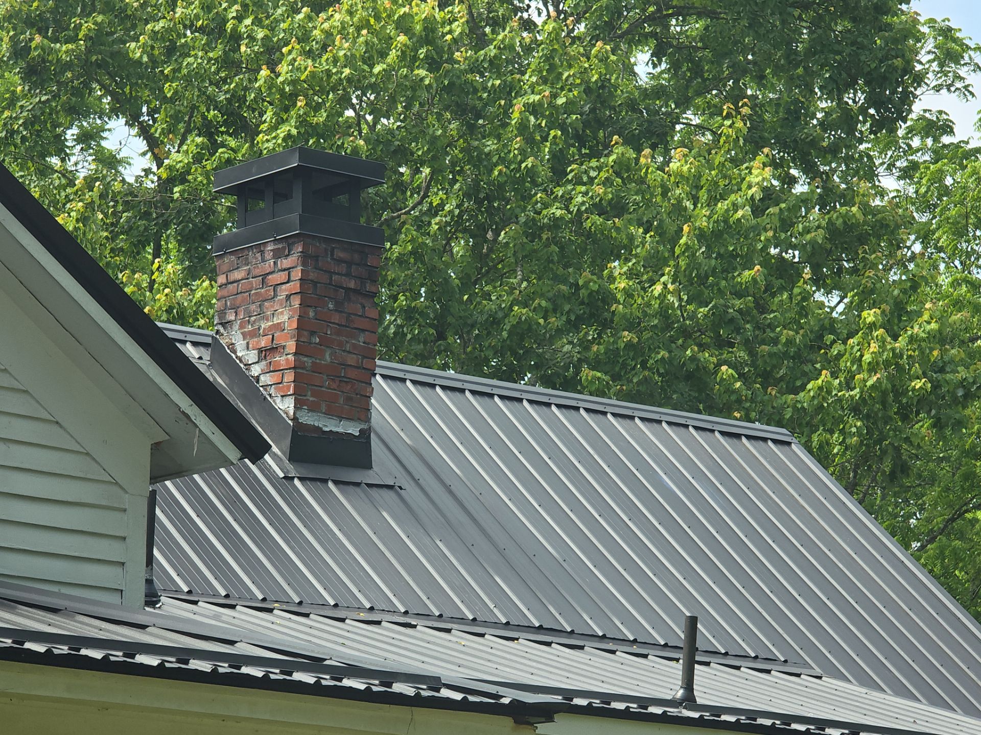 Textured Black AG Panel by Omnia Roofing