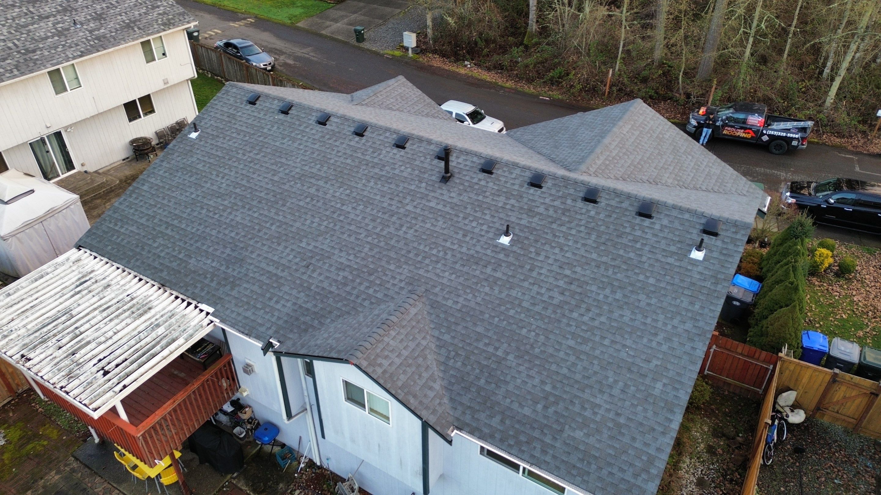 GAF Timberline NS Pewter Gray  by Proline Roofing & Restoration LLC