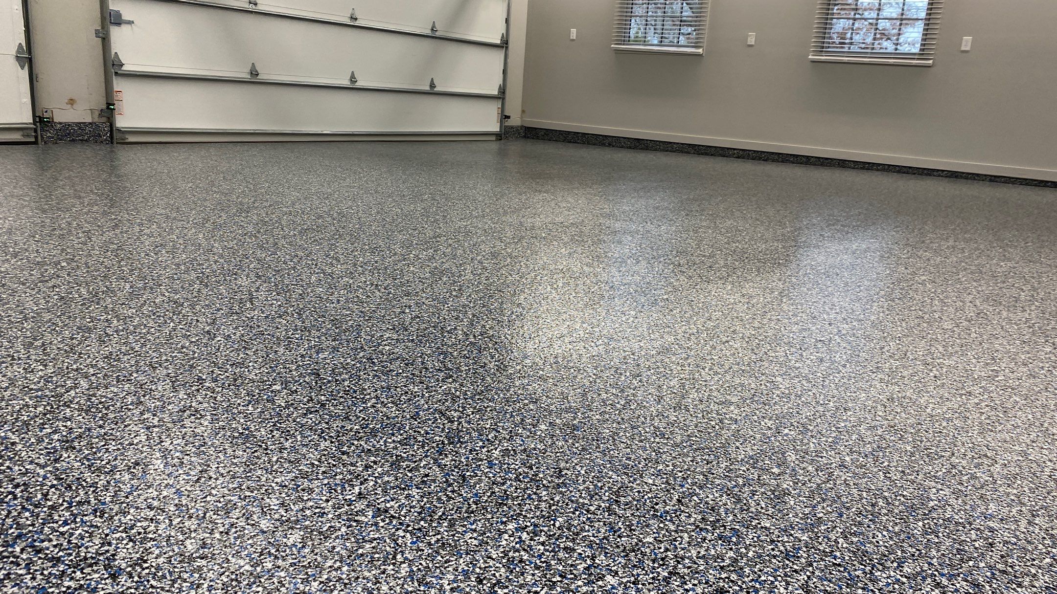 Francine B. gets a new garage floor!  by Banner Garage