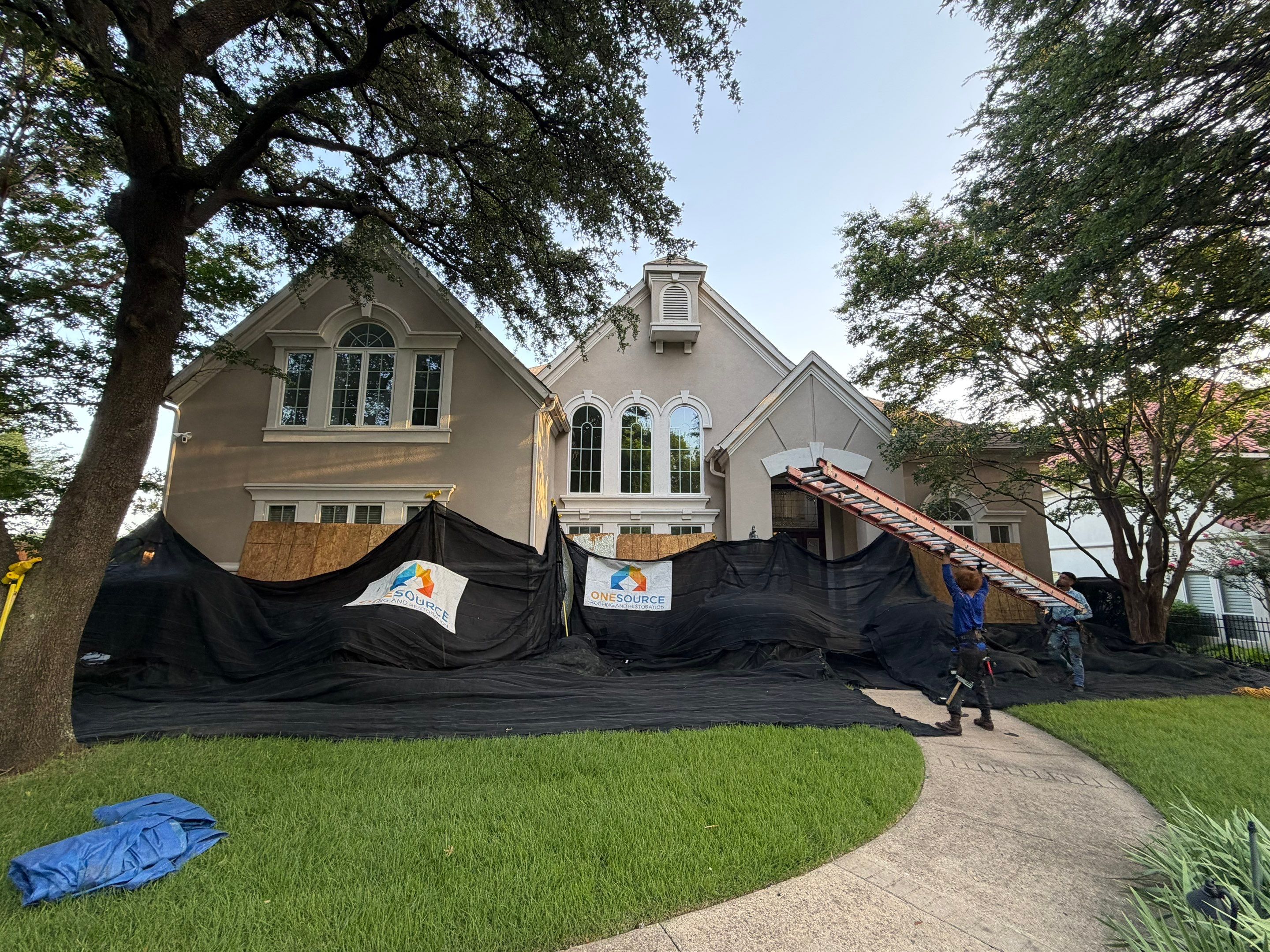 Residential Roofing Installation using Malarkey Vista Black Oak by OneSource Roofing and Restoration