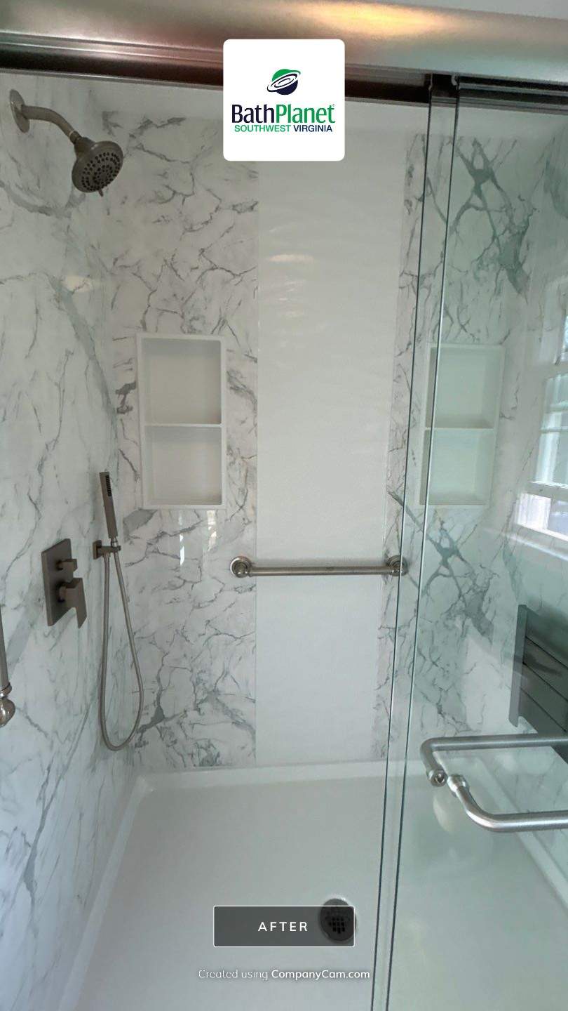 Tub to Shower by BathPlanet SW Virginia