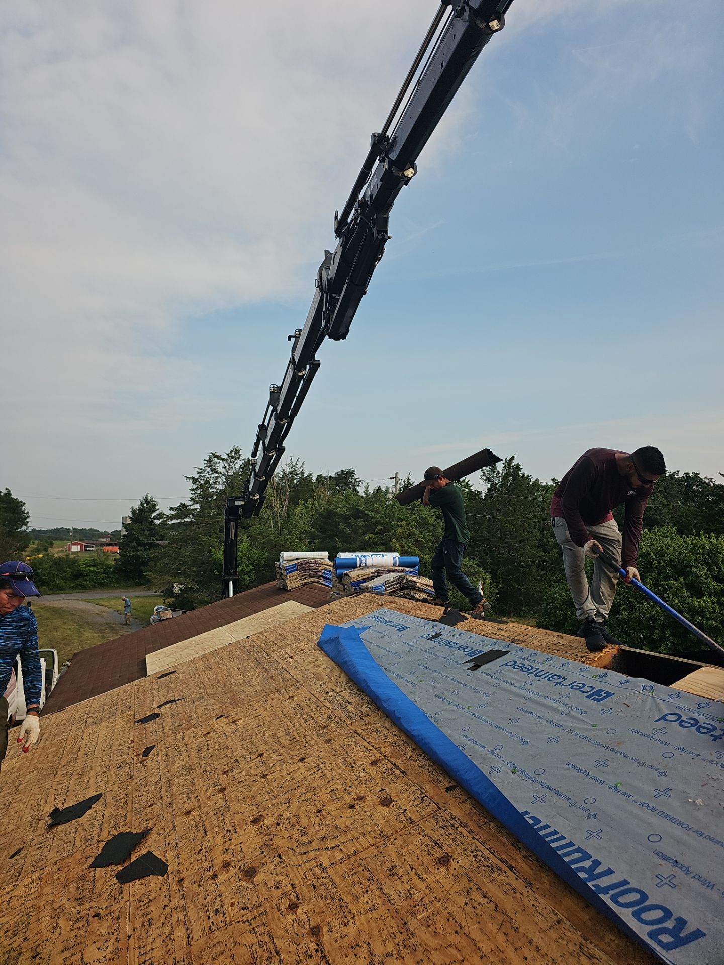 Roof Replacement - Colonial Slate by Winchester Roofing