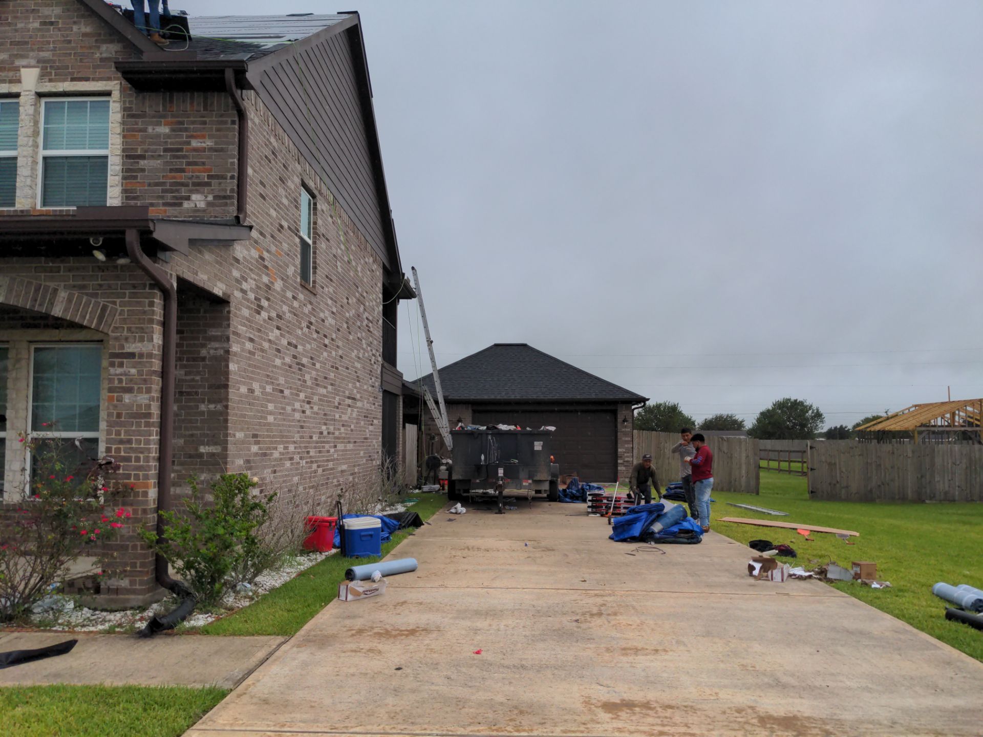 Project in Needville by Roof Guard And Construction