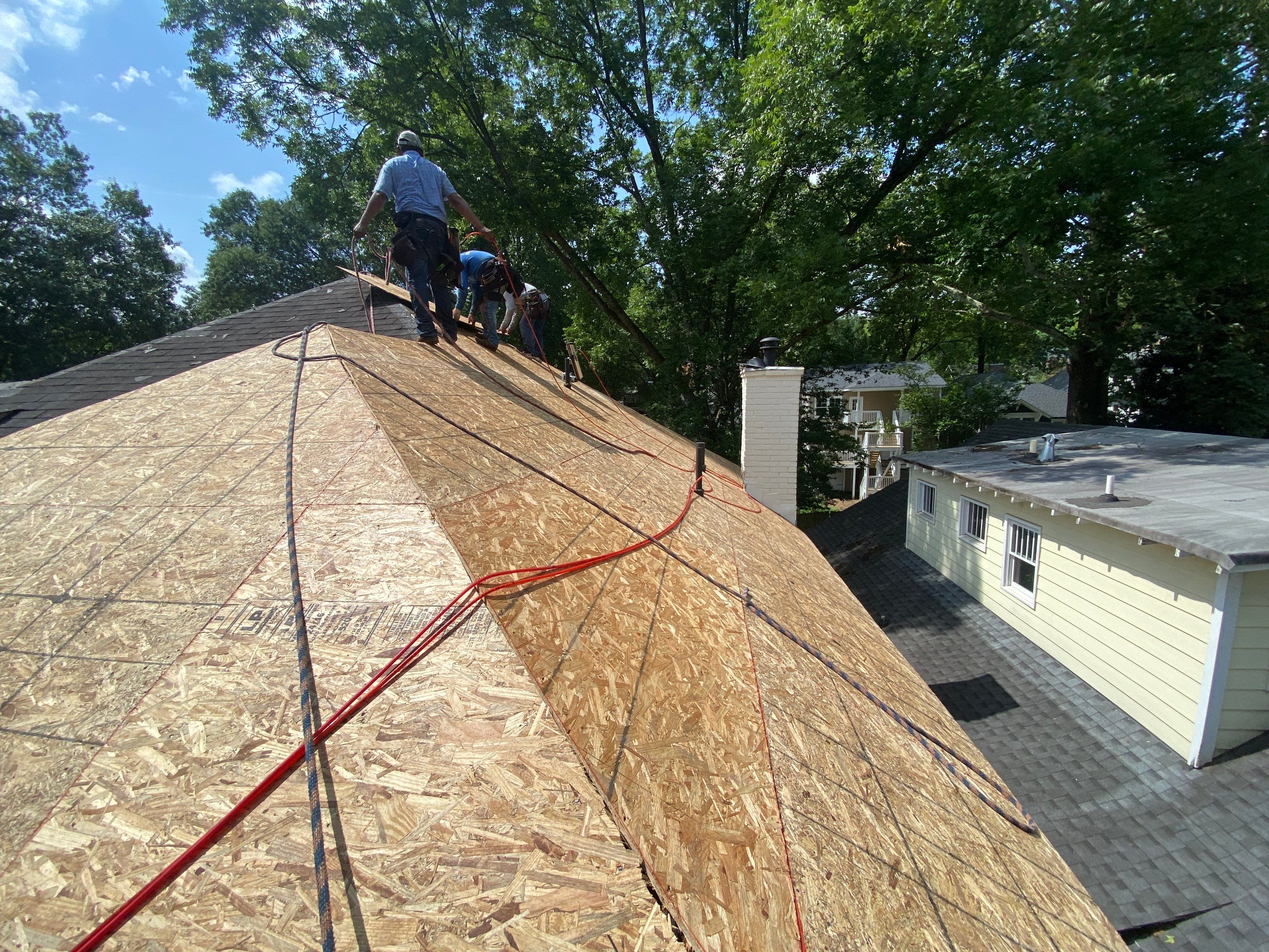 Spaced Decking Roof Replacement by Deerfield Roofing LLC
