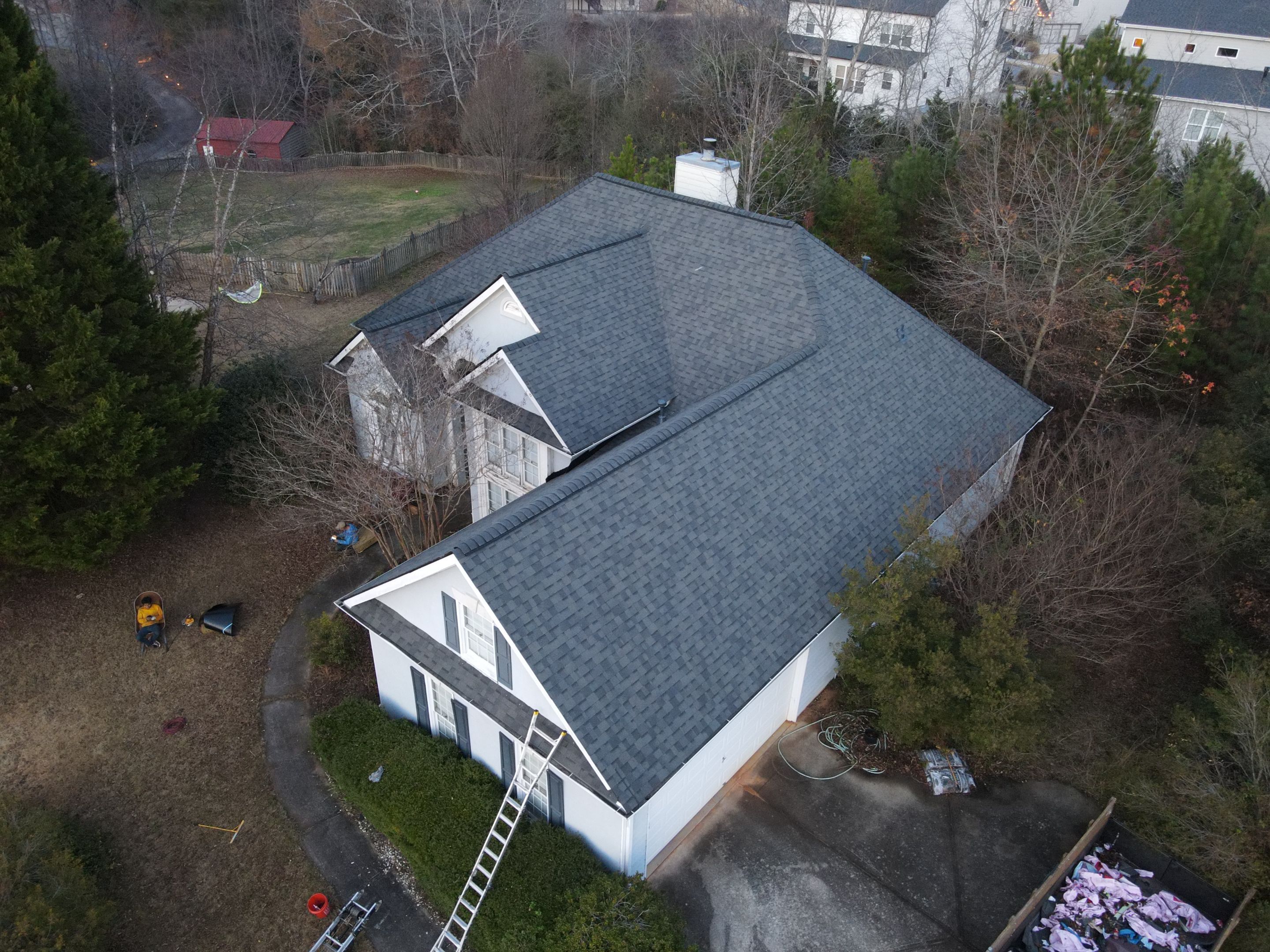 Residential Roofing Installation using Owens Corning by Inspector Roofing and Restoration
