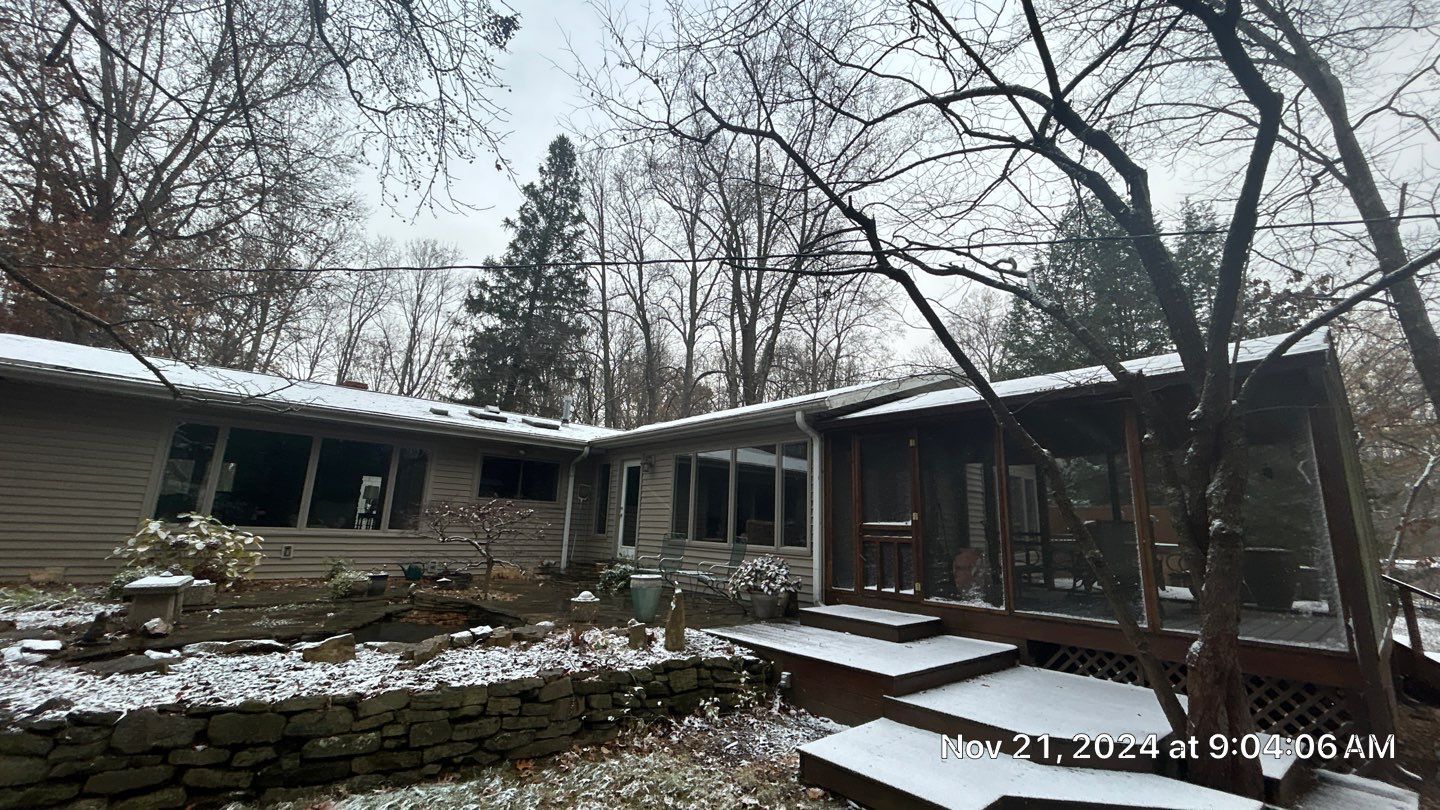 Residential Roofing Installation using Malarkey Vista AR Shingles (Black Oak) by Koontz Construction