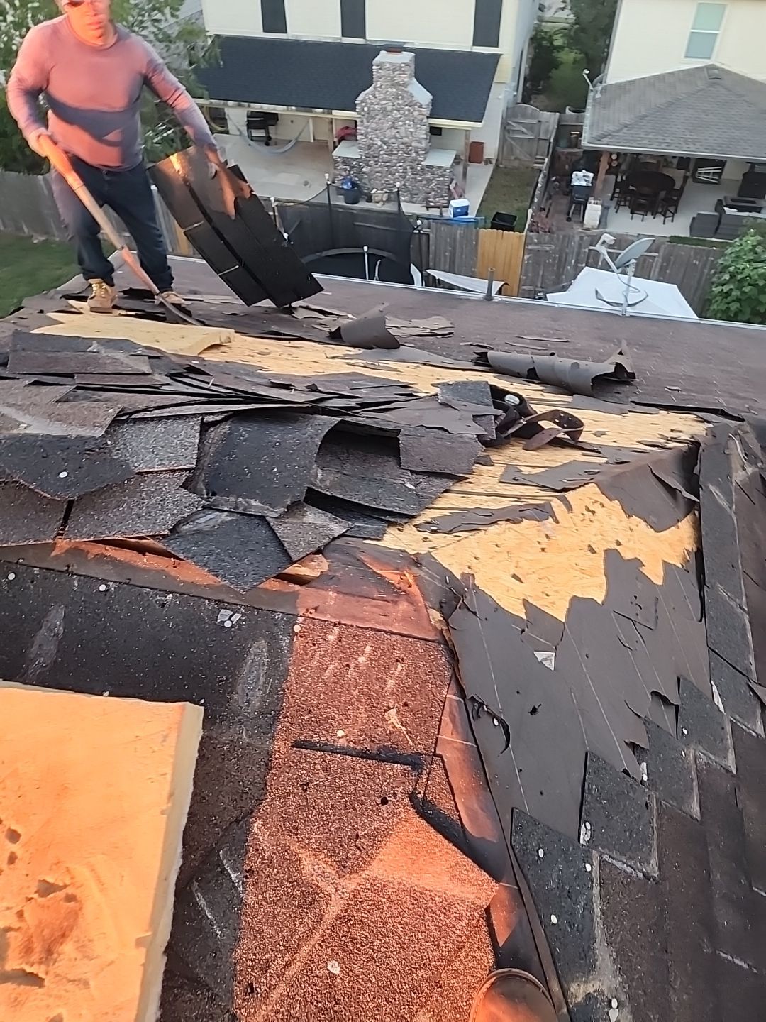 Residential Roofing Installation using Owen's Corning Duration (Lifetime) Shingles by Roof Repair Company