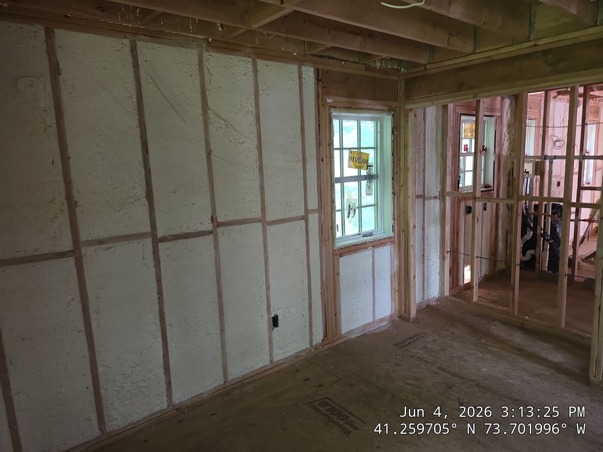 Attic, Walls and Rim Joist Insulated with Spray Foam by NYS Foam & Energy
