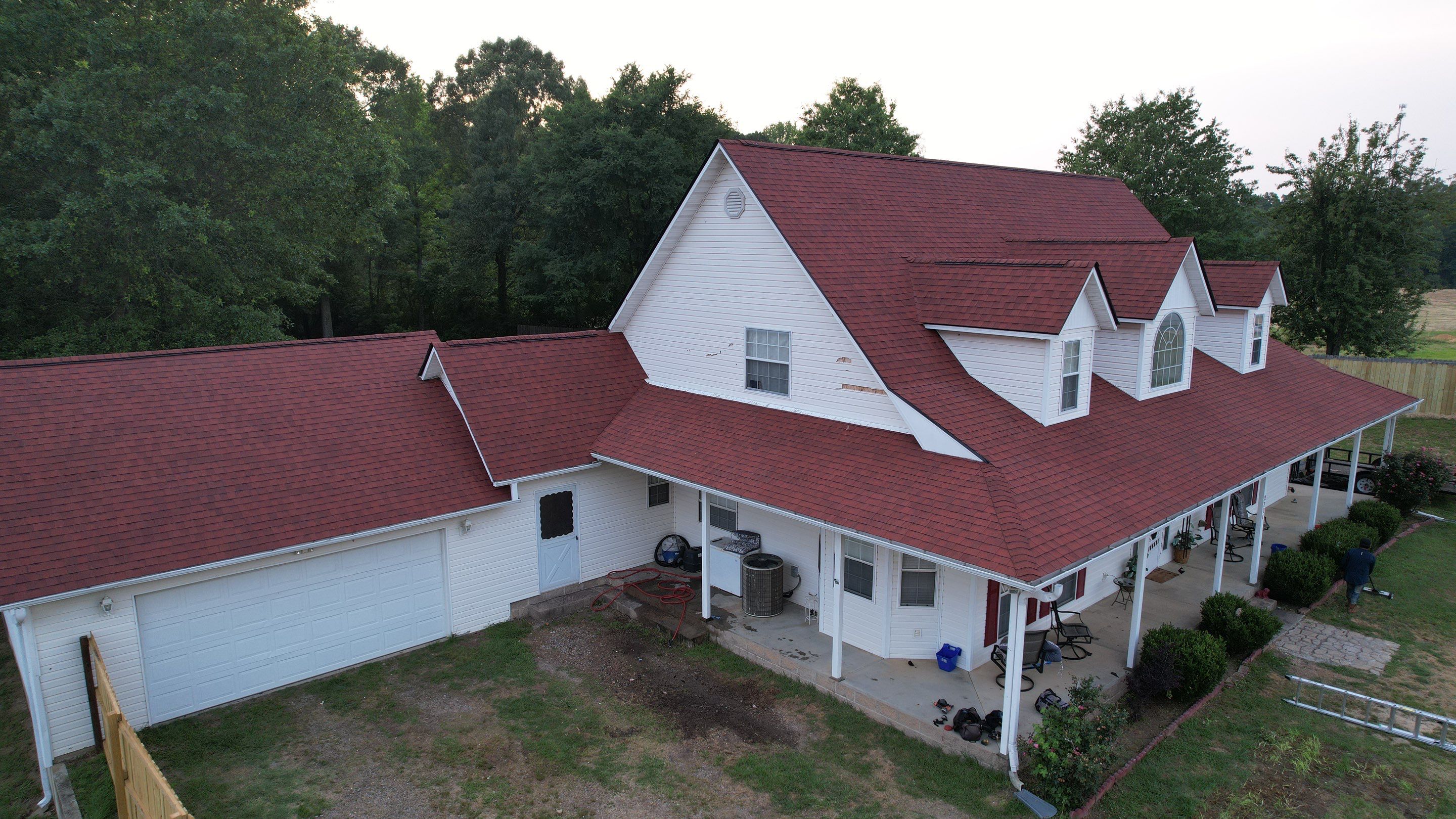 Residential Roofing Installation using GAF Timberline HDZ by Hostetler Roofing