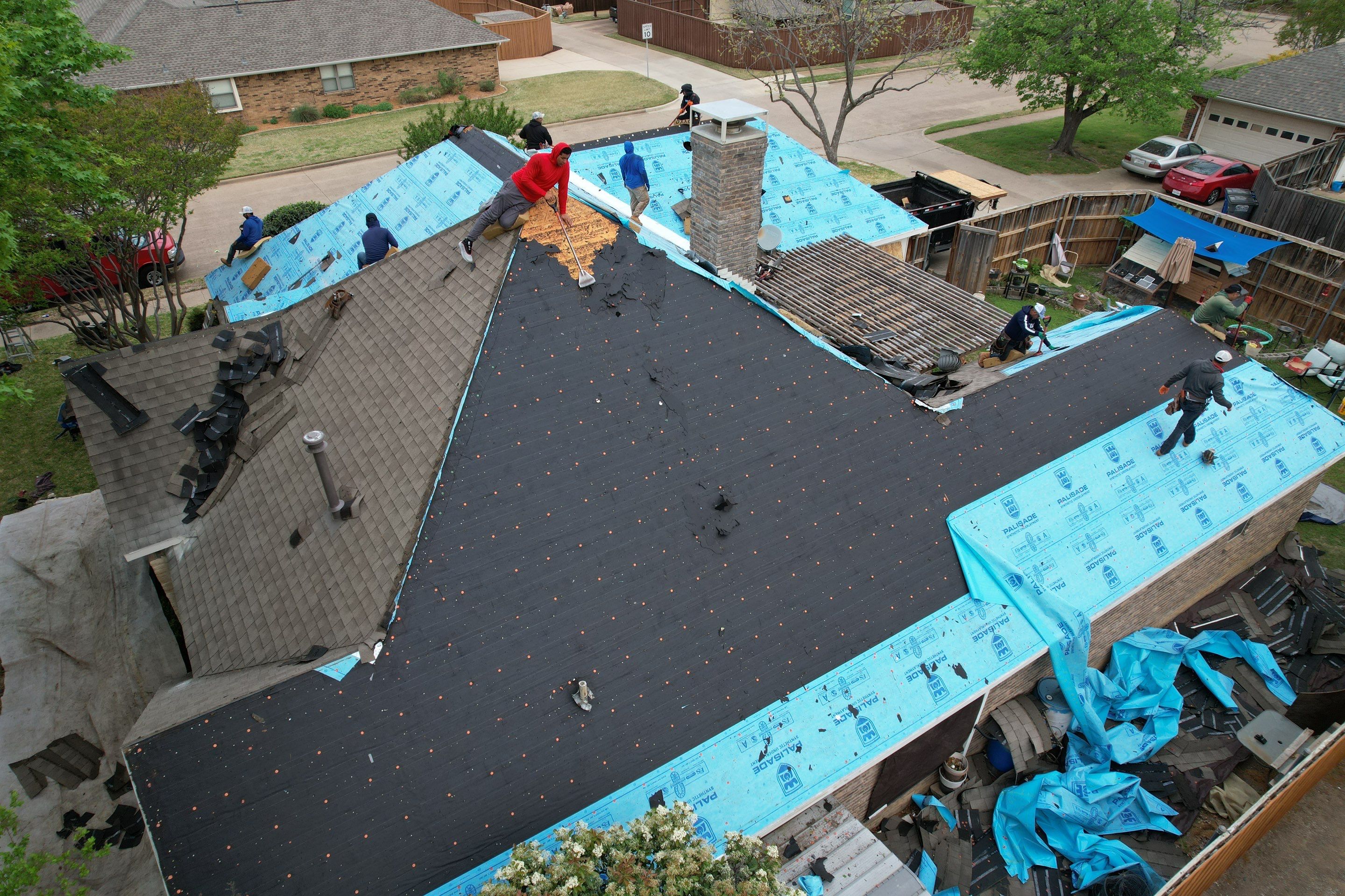Project in Allen by Zeus Exteriors