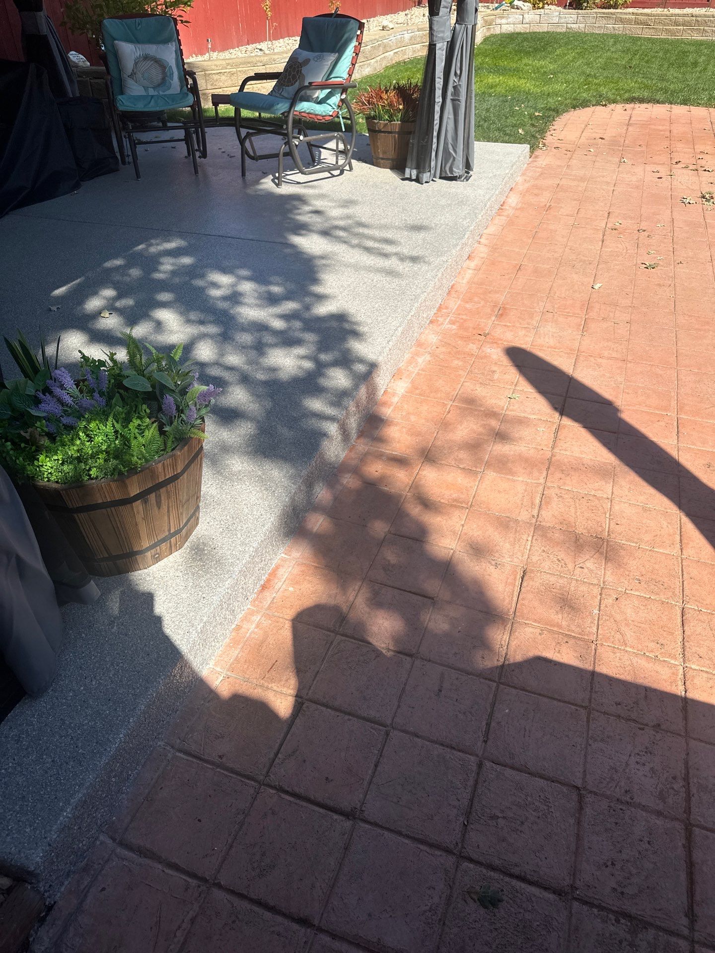Custom Pumice Decorative Chip Porch Coating in Templeton by MGP Coatings