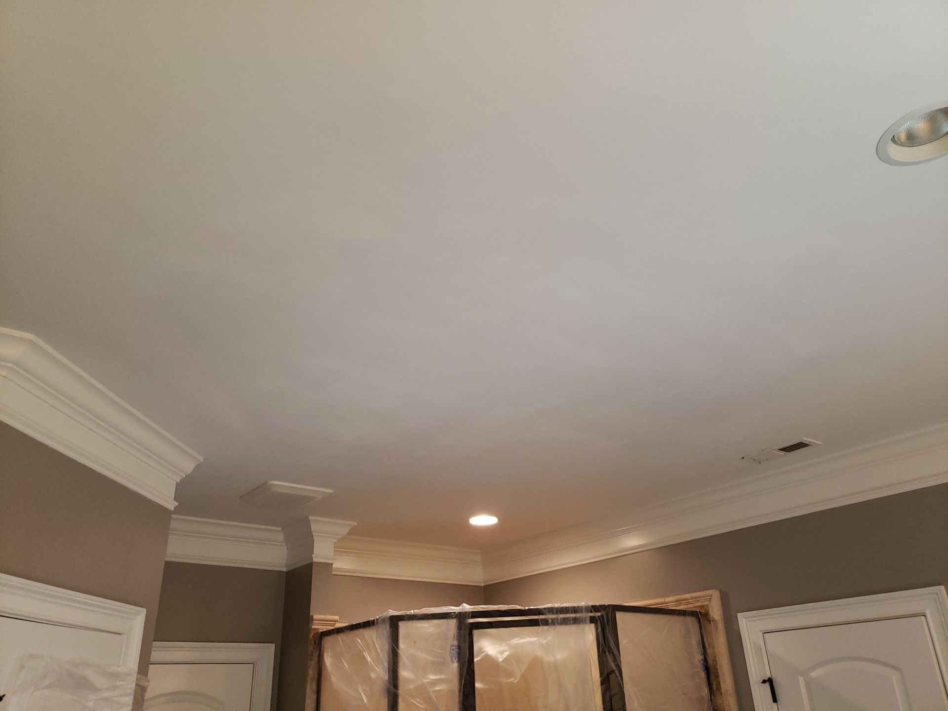 Bathroom Ceiling Transformation by A Step Above Handy LLC