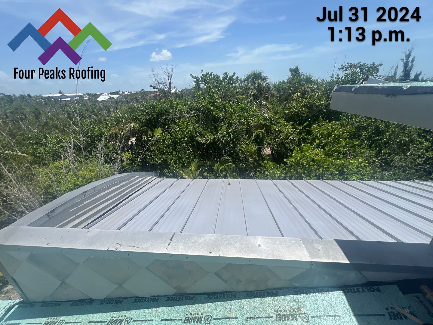 Residential Roof Installation by Four Peaks Roofing