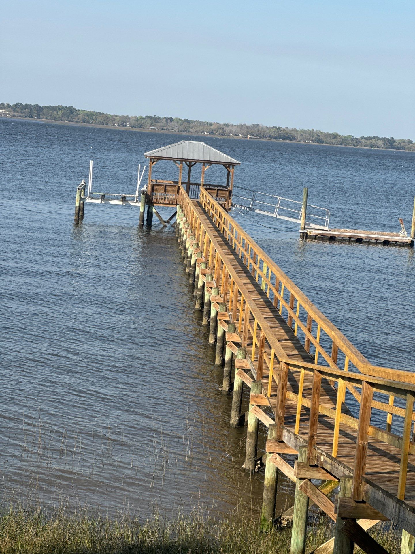 Dock using Wood Sealant by DuraSeal