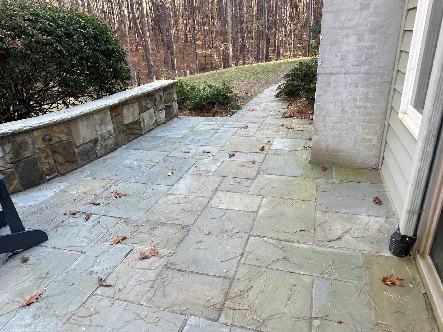travertine  using Concrete Sealant by DuraSeal